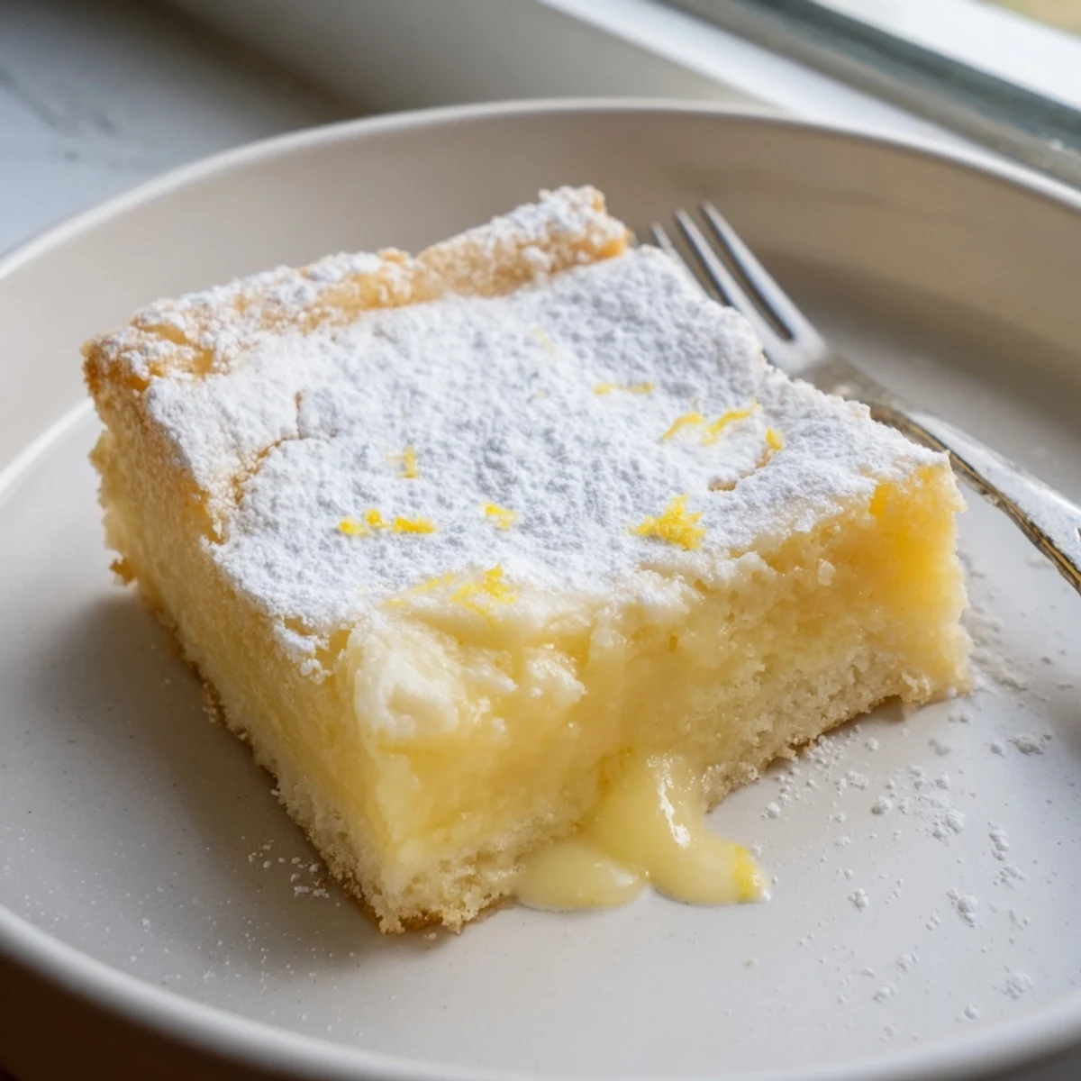 Lemon Gooey Butter Cake