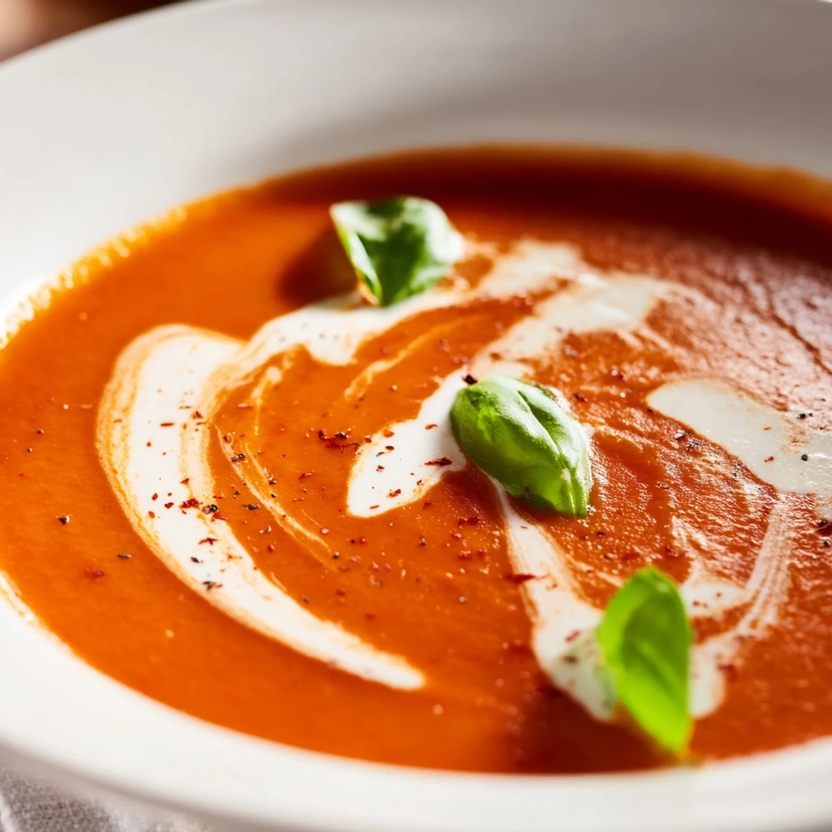 Fire Roasted Tomato Soup