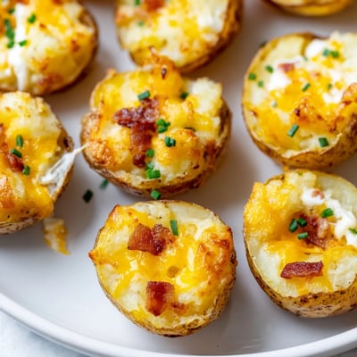 Irish Potato Bites with Bacon and Cheddar